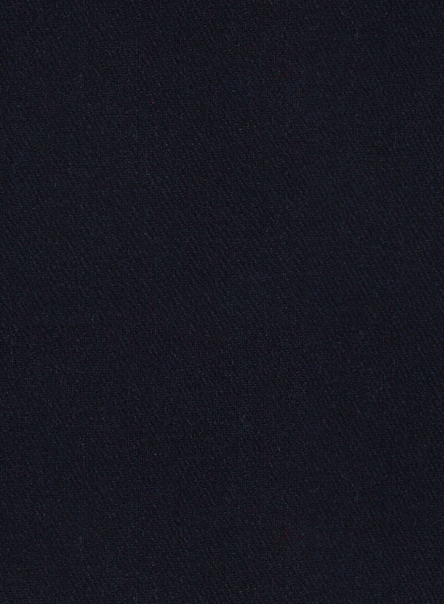 Dark Violet Heavy Tweed Jacket - StudioSuits