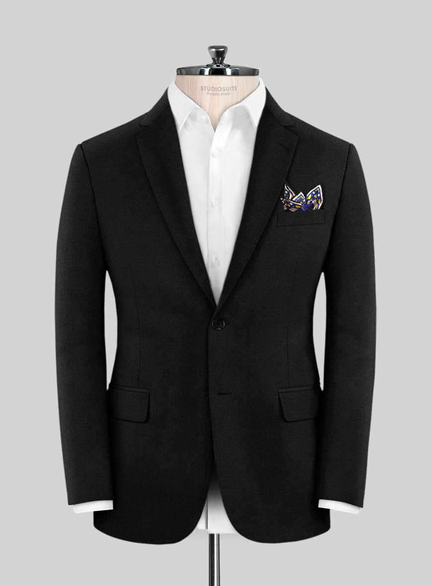Deep Black Suit - StudioSuits