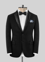 Deep Black Tuxedo Jacket - StudioSuits