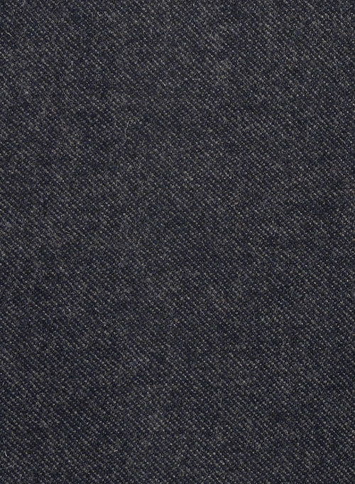 Charcoal Denim Tweed Jacket - StudioSuits