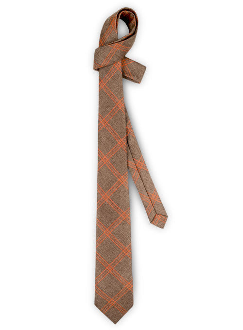 Tweed Tie - Dingle Brown - StudioSuits