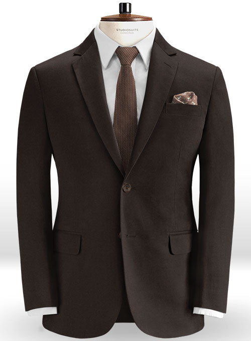 Dark Brown Chino Suit - StudioSuits