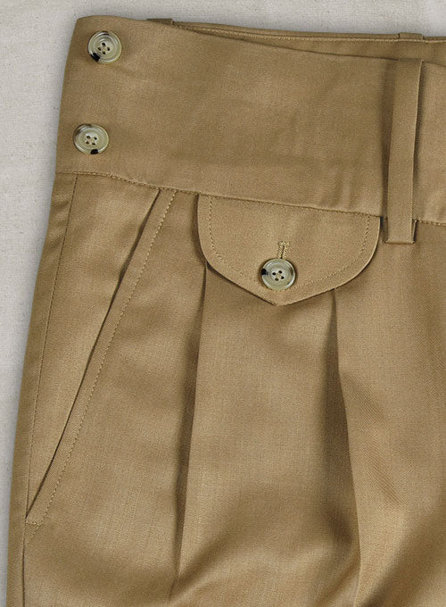 Double Gurkha Wool Pants – StudioSuits