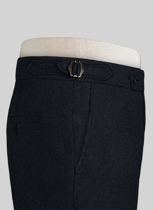 Deep Blue Heavy Highland Tweed Trousers – StudioSuits