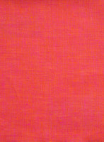 Dublin Pink Orange Linen Shirt - StudioSuits