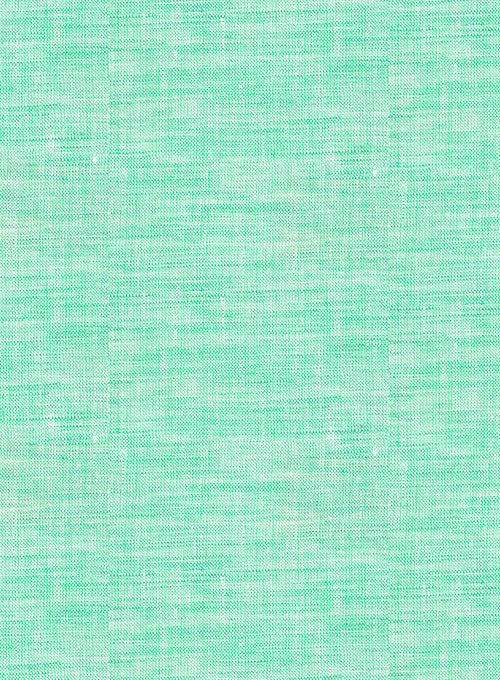 Dublin Shell Green Linen Shirt - StudioSuits