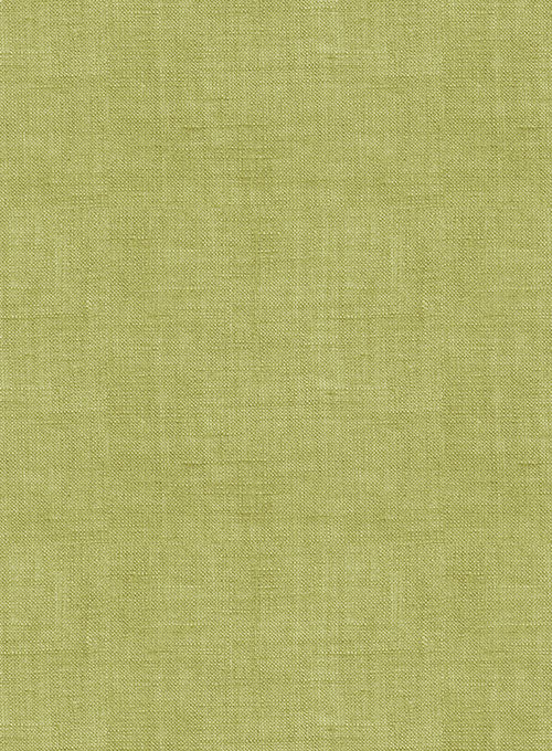 Dublin Spring Green Linen Shirt - StudioSuits