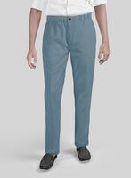 Easy Pants Nord Blue Cotton Canvas - StudioSuits