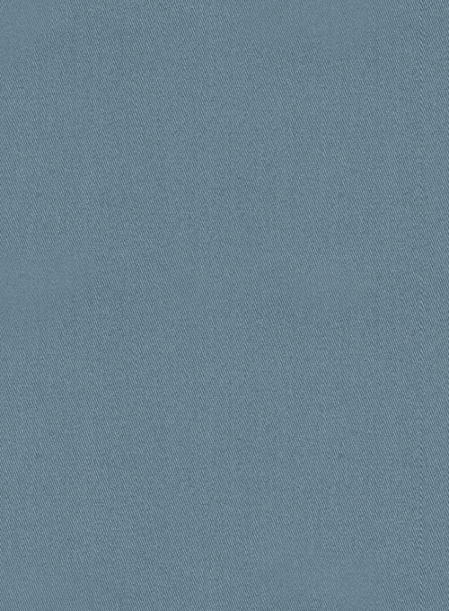 Easy Pants Nord Blue Cotton Canvas - StudioSuits
