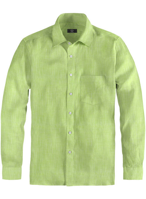 Egypt Green Cotton Shirt