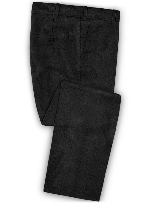 Enar Black Wool Tuxedo Suit - StudioSuits