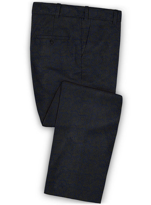 Enar Navy Wool Pants - StudioSuits