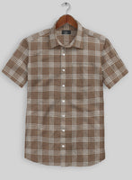 Esar Checks Linen Shirt - StudioSuits