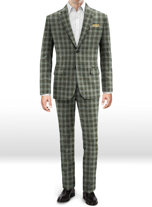 Essex Green Tweed Suit - StudioSuits
