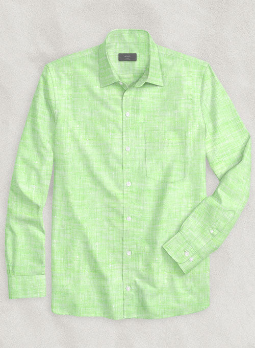 European Light Green Shirt - StudioSuits