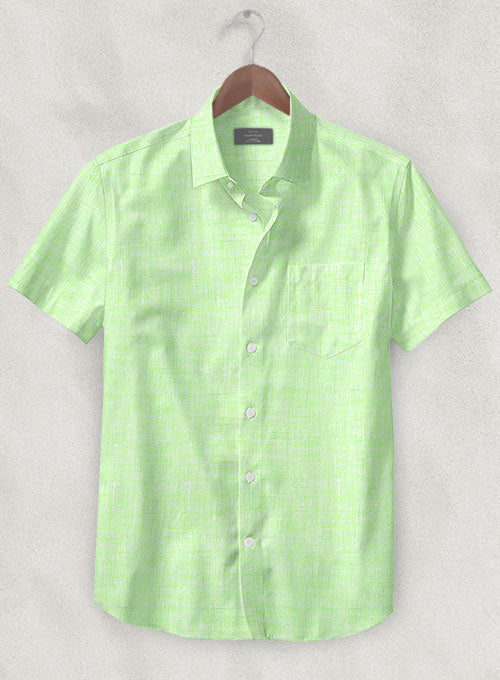 European Light Green Shirt - StudioSuits
