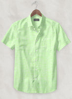 European Light Green Shirt - StudioSuits