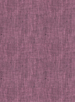 European Orchid Purple Linen Shirt - StudioSuits