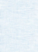 European Pale Blue Linen Shirt - StudioSuits
