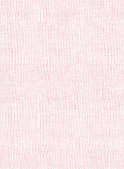 European Pink Linen Shirt - StudioSuits