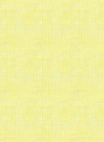 European Yellow Linen Shirt - StudioSuits