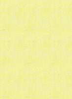 European Yellow Linen Shirt - StudioSuits