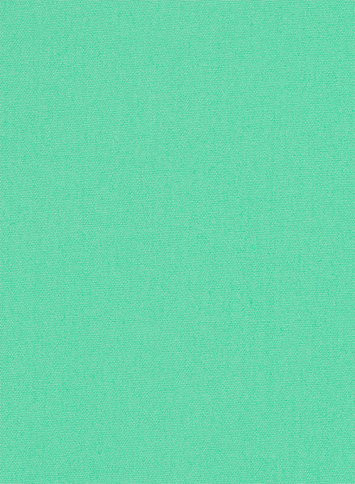 Fern Green Stretch Poplene Shirt - StudioSuits