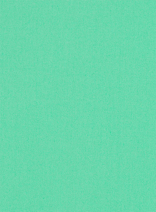 Fern Green Stretch Poplene Shirt - StudioSuits