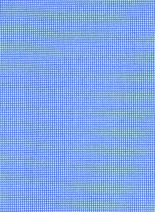 Filafil Poplene Blue Washed Shirt - StudioSuits