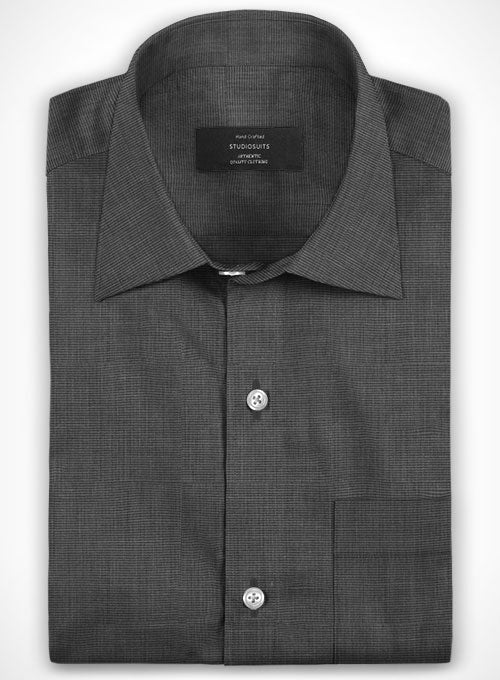 Filafil Poplene Gray Shirt - StudioSuits