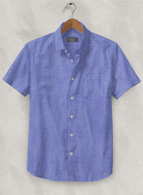 Filafil Poplene Blue Shirt - StudioSuits