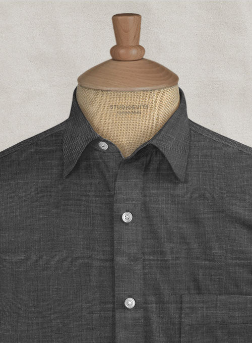 Filafil Poplene Gray Shirt - StudioSuits