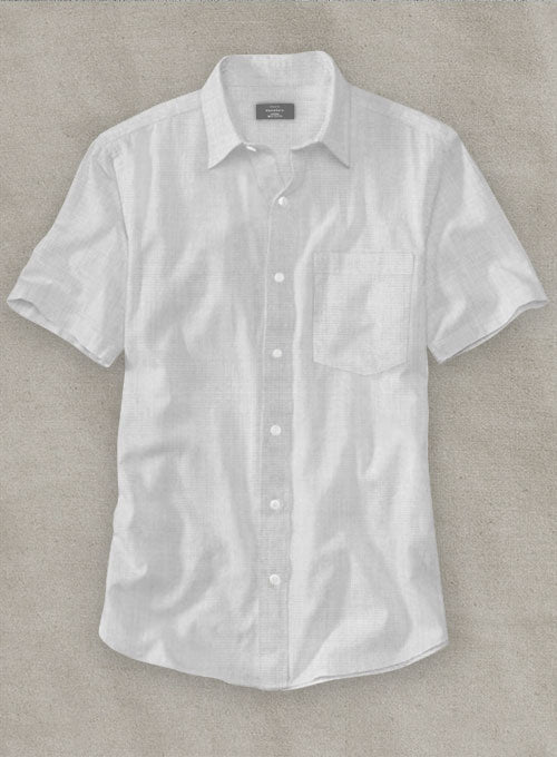 Filafil Poplene Light Gray Shirt - StudioSuits
