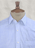 Filafil Poplene Sky Blue Shirt - StudioSuits