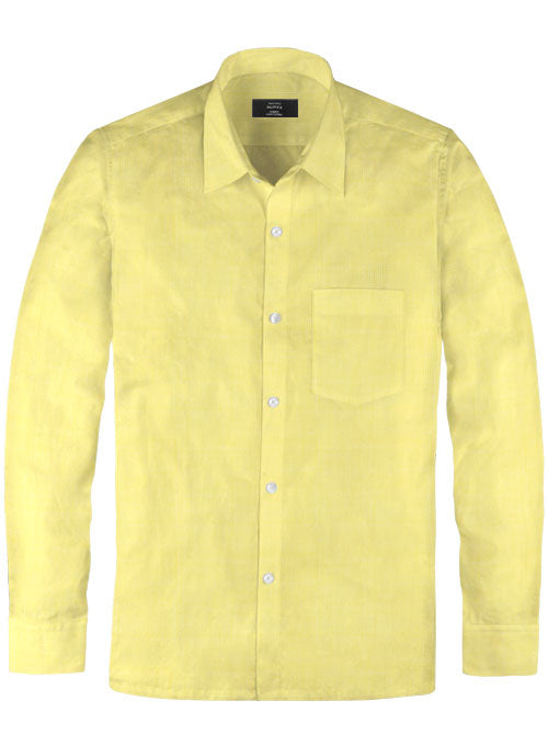 Filafil Poplene Yellow Shirt