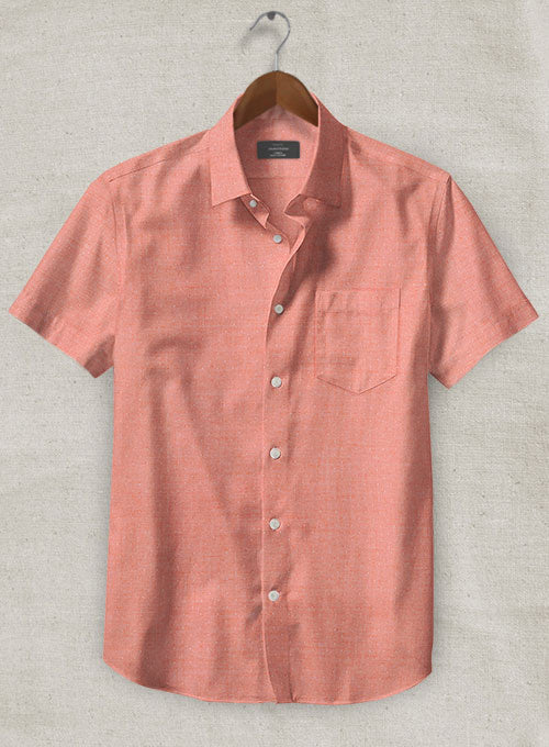 Giza Fazer Pink Cotton Shirt