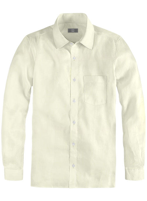 Giza Lemon Cotton Shirt