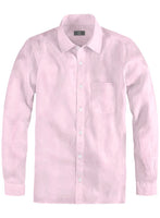 Giza Light Pink Cotton Shirt - StudioSuits
