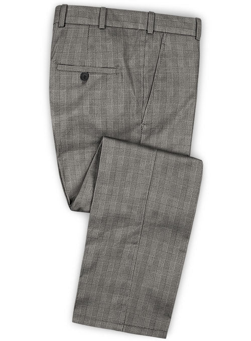 Glen Cotton Wool Stretch Suit - StudioSuits