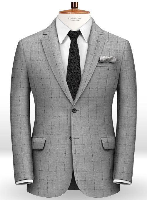 Graf Checks Wool Suit - StudioSuits