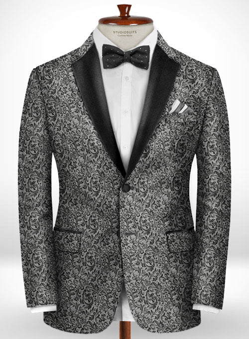 Graffiti Andron Wool Tuxedo Suit - StudioSuits