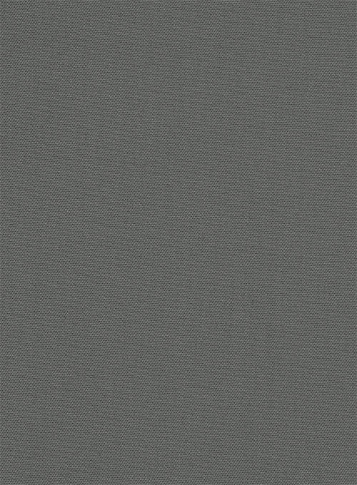 Graphite Stretch Poplene Shirt - StudioSuits