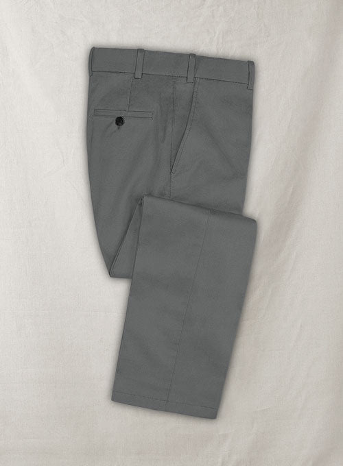 Gray Chino Suit - StudioSuits