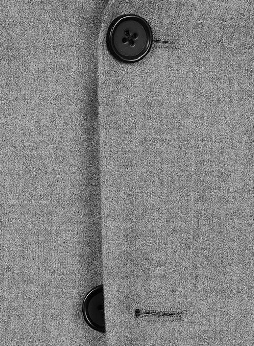 Gray Flannel Wool Suit - Special Offer - StudioSuits