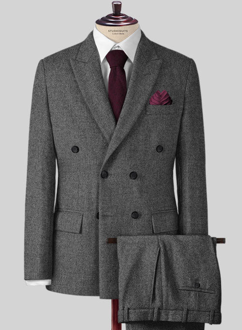 Gray Tweed Suit – StudioSuits