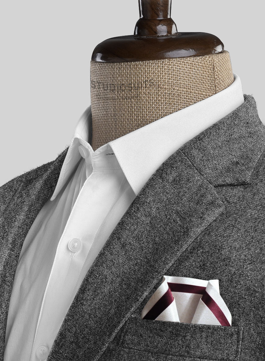 Gray Tweed Jacket - StudioSuits