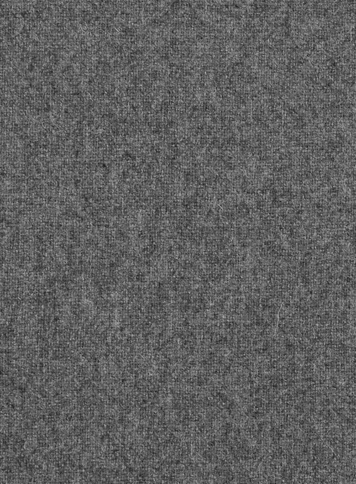 Gray Tweed Overcoat - StudioSuits
