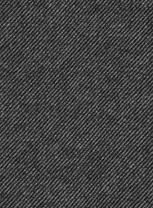 Gray Twill Tweed Jacket - StudioSuits