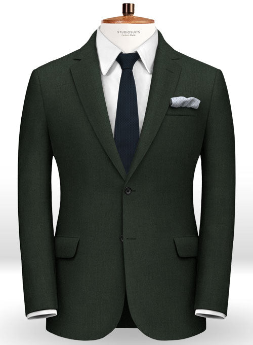 Green Glen Wool Suit - StudioSuits
