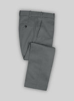 Gray Cotton Power Stretch Chino Suit - StudioSuits